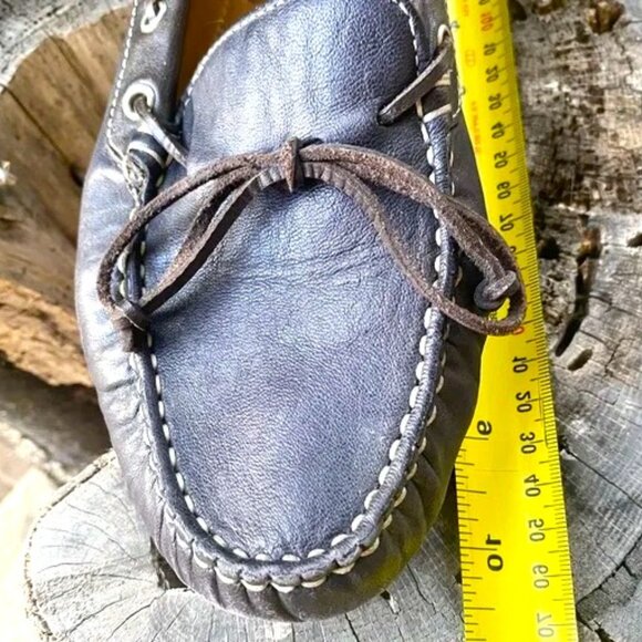 Ecco leather loafers, driving shoes, moccasins, boat shoes. EU41 = US10 - Picture 3 of 7